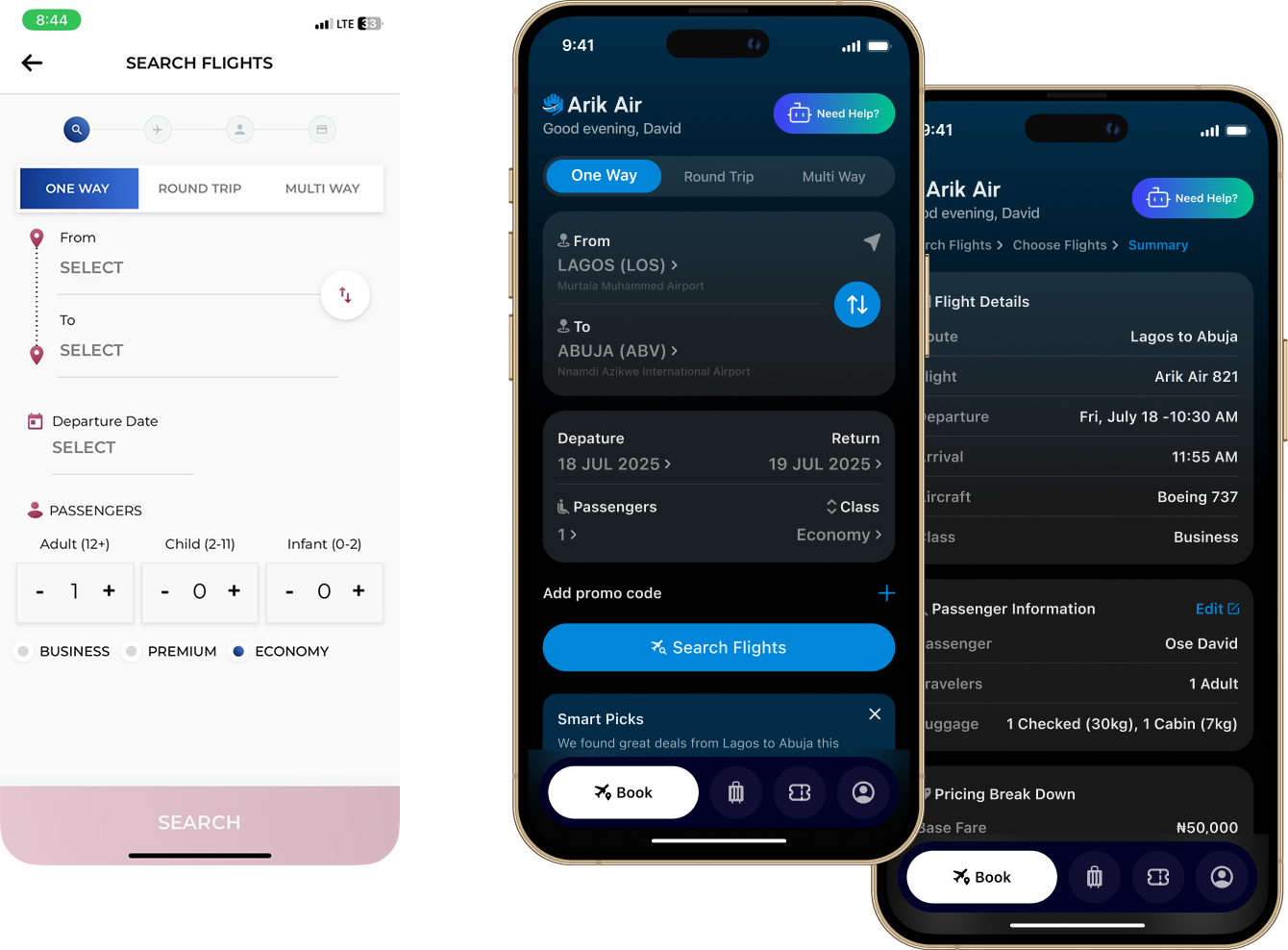 Features Before and After